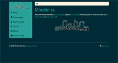 Desktop Screenshot of minchin.ca