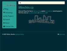 Tablet Screenshot of minchin.ca