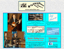 Tablet Screenshot of minchin.net
